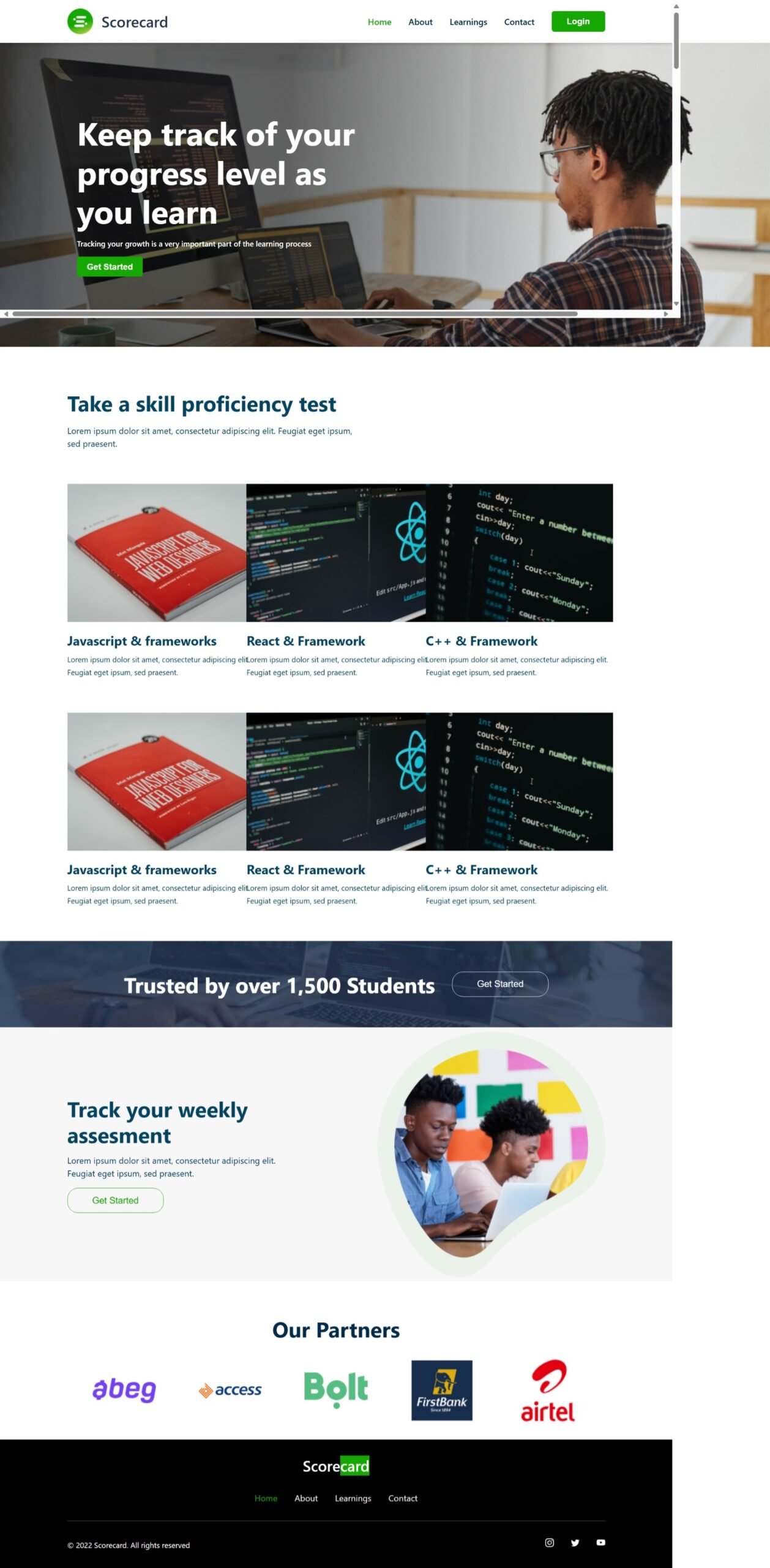 screenshot 9 10 2025 10421 scorecard123.netlify.app